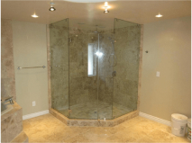 Neo-Angle Enclosure Shower